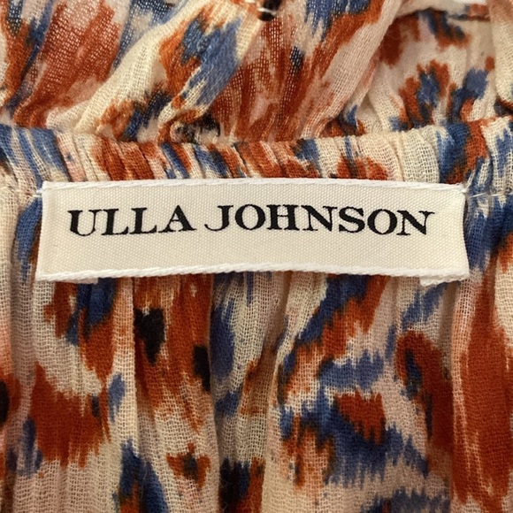 Ulla Johnson Dress Marielle Floral-print Puff-sleeve MiniDress Size 4 Mini Dress - Picture 11 of 17